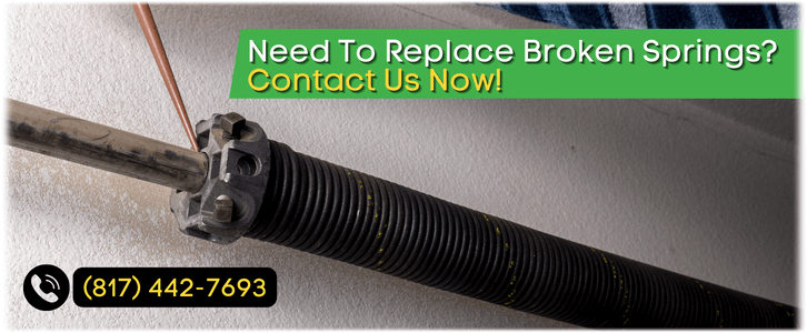 Broken Garage Door Spring Repair Arlington TX